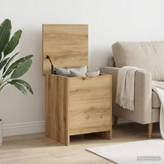 vidaXL Storage Chest Artisan Oak 40 x 40 x 50 cm Engineered Wood 1
