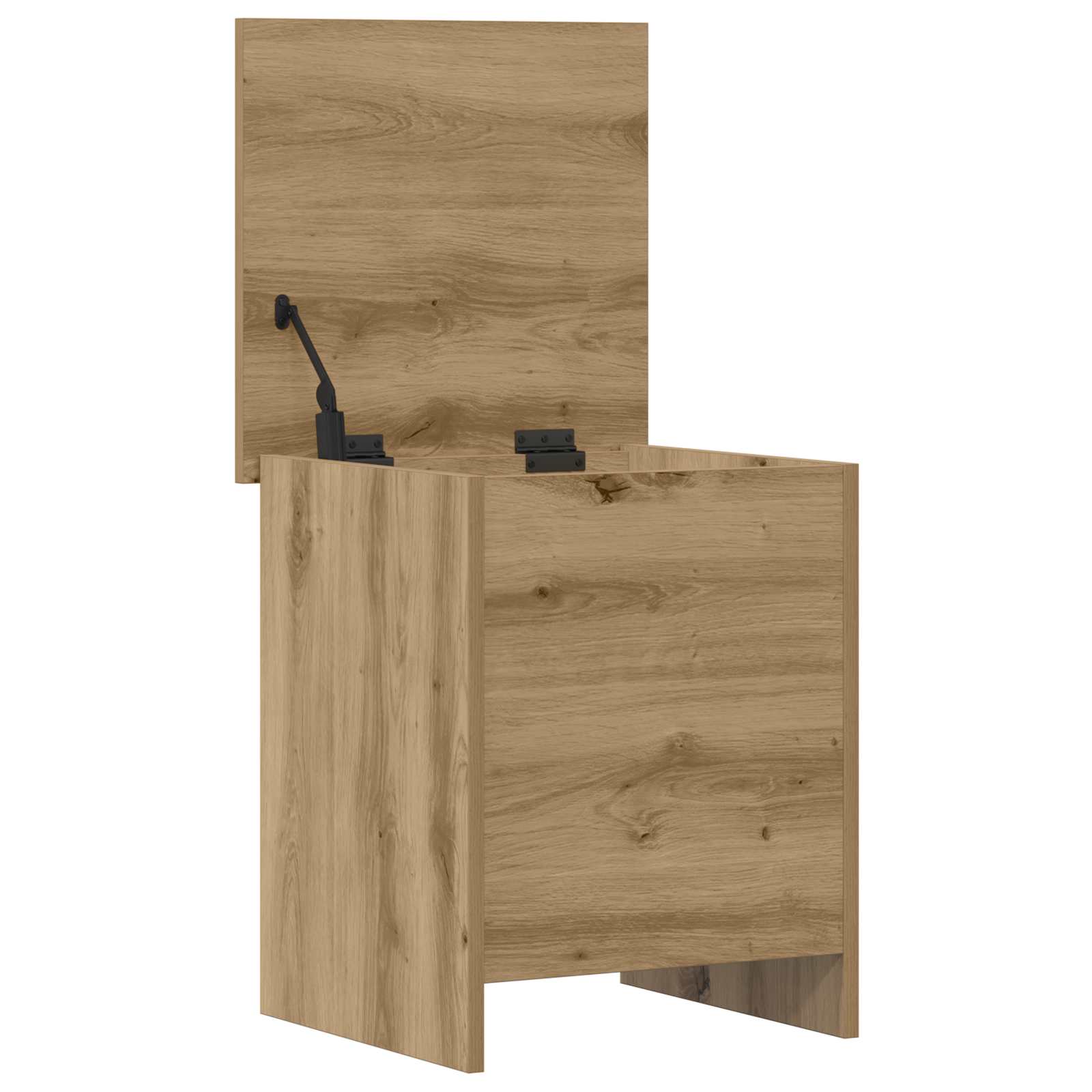 vidaXL Storage Chest Artisan Oak 40 x 40 x 50 cm Engineered Wood 5