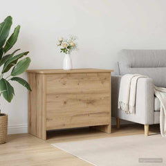 Storage Chest 60 x 40 x 50 cm Engineered Wood Artisan oak