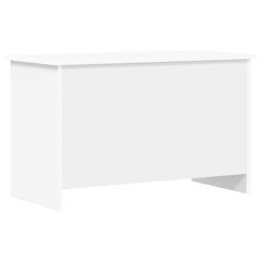 vidaXL Storage Chest White 80 x 40 x 50 cm Engineered Wood 2