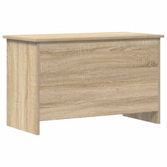 vidaXL Storage Chest Sonoma Oak 80 x 40 x 50 cm Engineered Wood 1