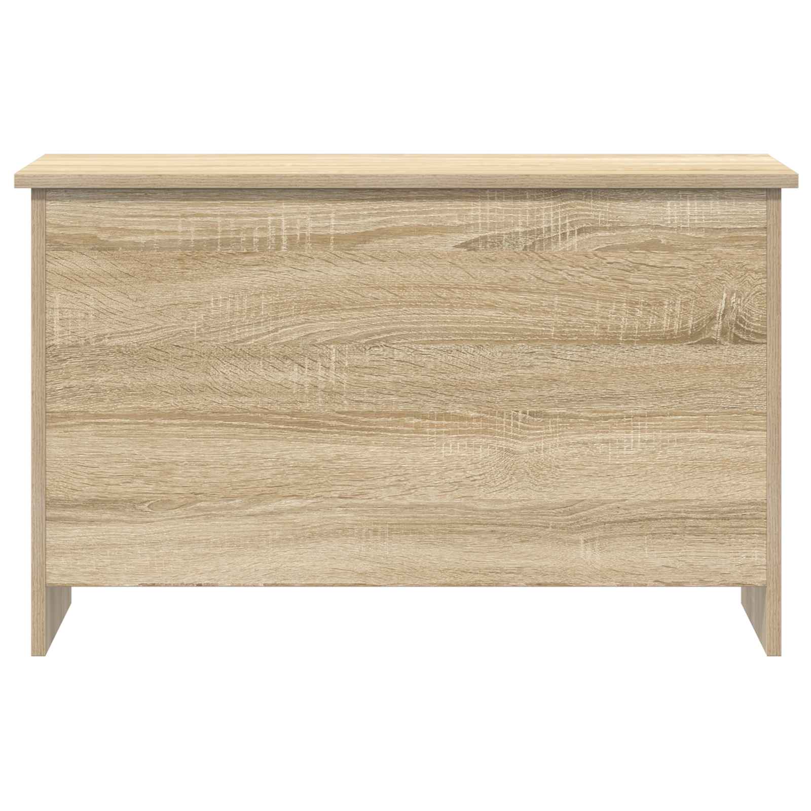vidaXL Storage Chest Sonoma Oak 80 x 40 x 50 cm Engineered Wood 4