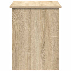 vidaXL Storage Chest Sonoma Oak 80 x 40 x 50 cm Engineered Wood 5