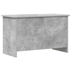 vidaXL Storage Chest Concrete Grey 80 x 40 x 50 cm Engineered Wood 2