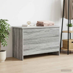 vidaXL Storage Chest Grey Sonoma 80 x 40 x 50 cm Engineered Wood 1