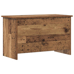 vidaXL Storage Chest Old Wood 80 x 40 x 50 cm Engineered Wood 2