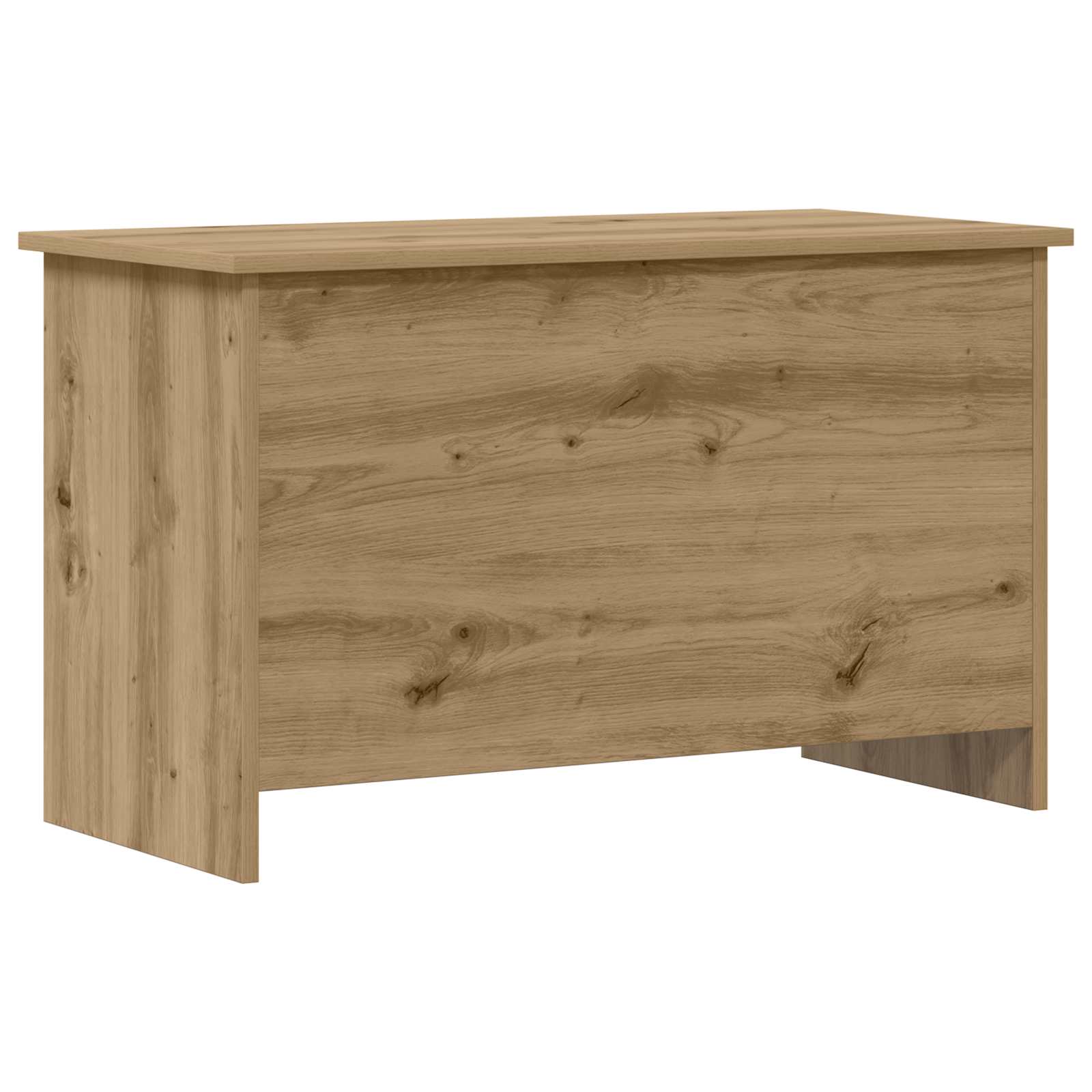 vidaXL Storage Chest Artisan Oak 80 x 40 x 50 cm Engineered Wood 2