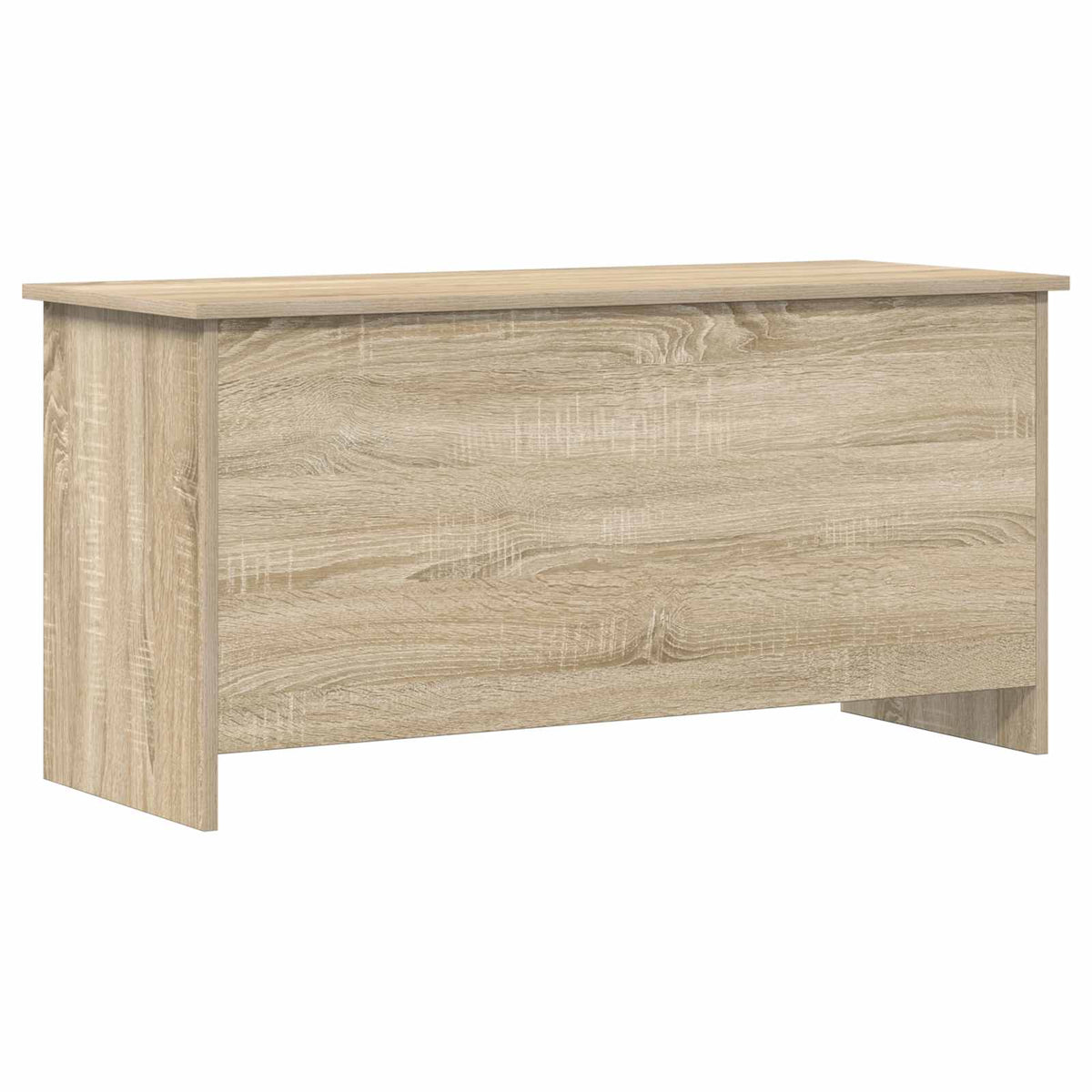 Storage Chest 100 x 40 x 50 cm Engineered Wood Length 100 cm Sonoma oak