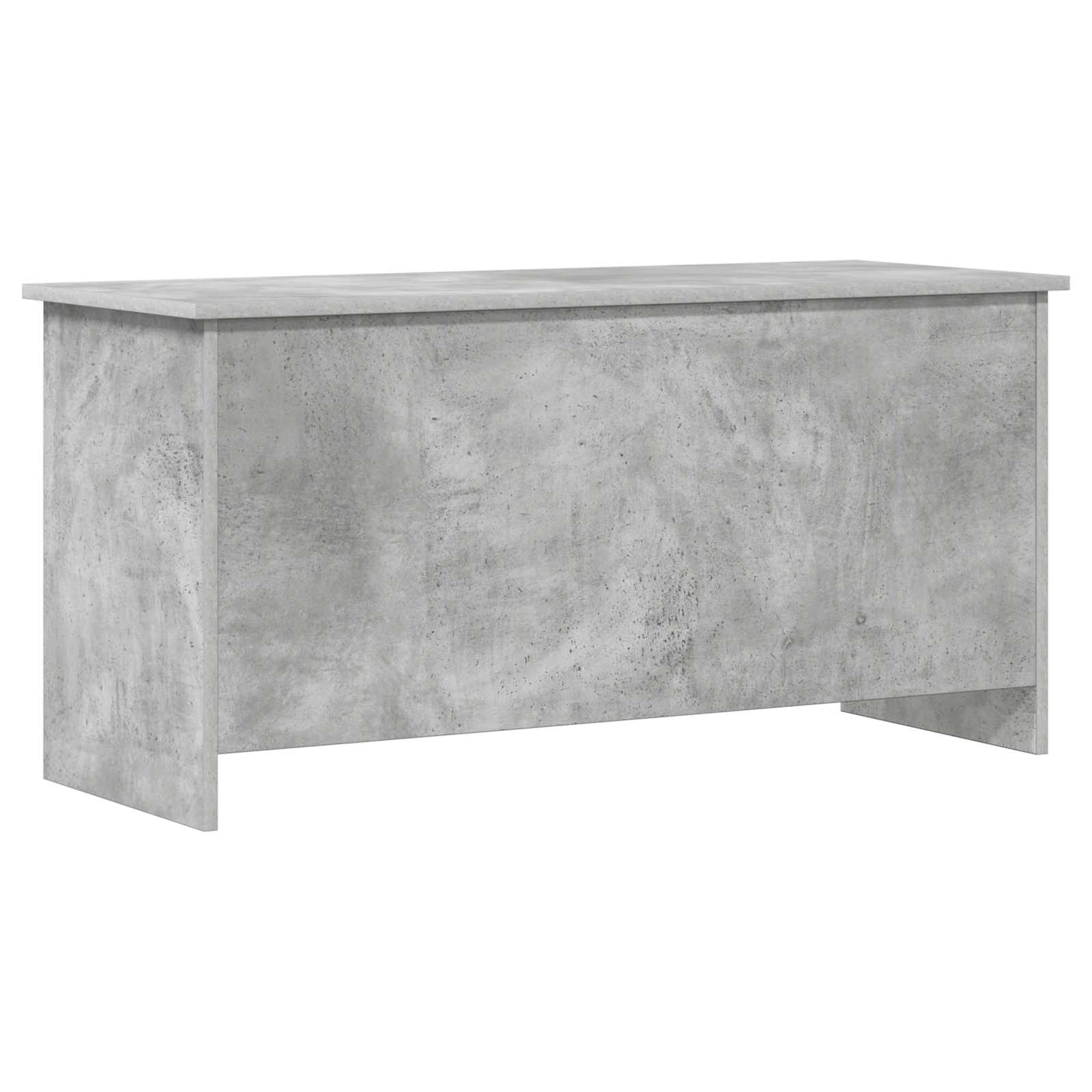 vidaXL Storage Chest Concrete Grey 100 x 40 x 50 cm Engineered Wood 2