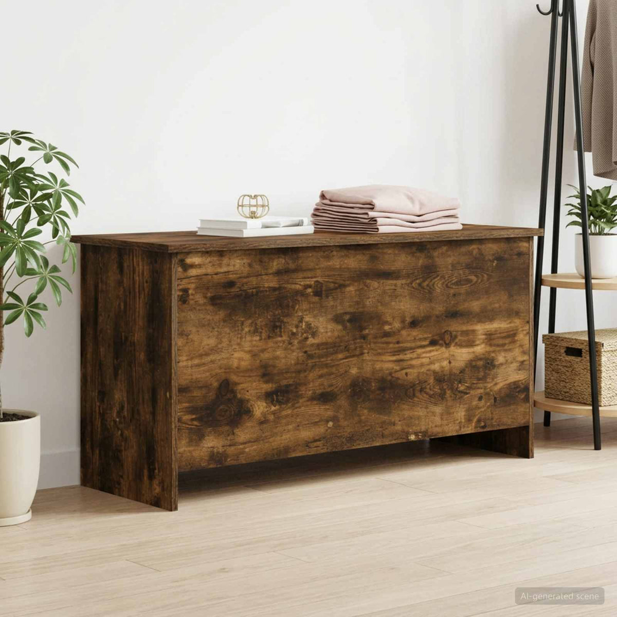 vidaXL Storage Chest 100 x 40 x 50 cm Engineered Wood