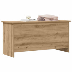 vidaXL Storage Chest Artisan Oak 100 x 40 x 50 cm Engineered Wood 3