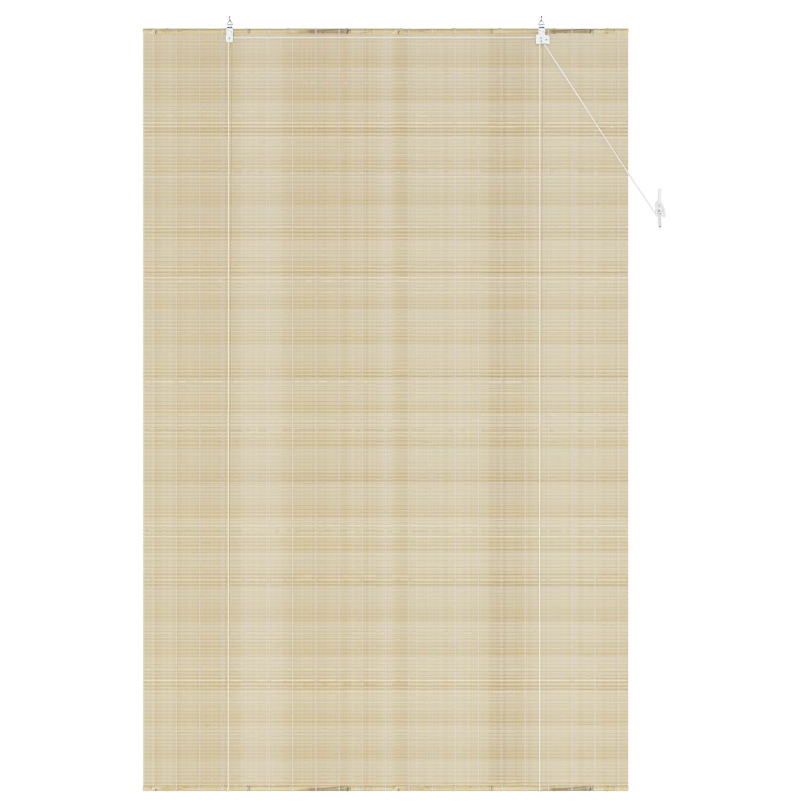 vidaXL Roller Blind Natural 160 x 220 cm Bamboo 3