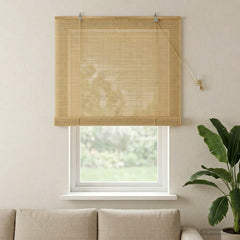 vidaXL Roller Blind Natural 100 x 160 cm Bamboo 1