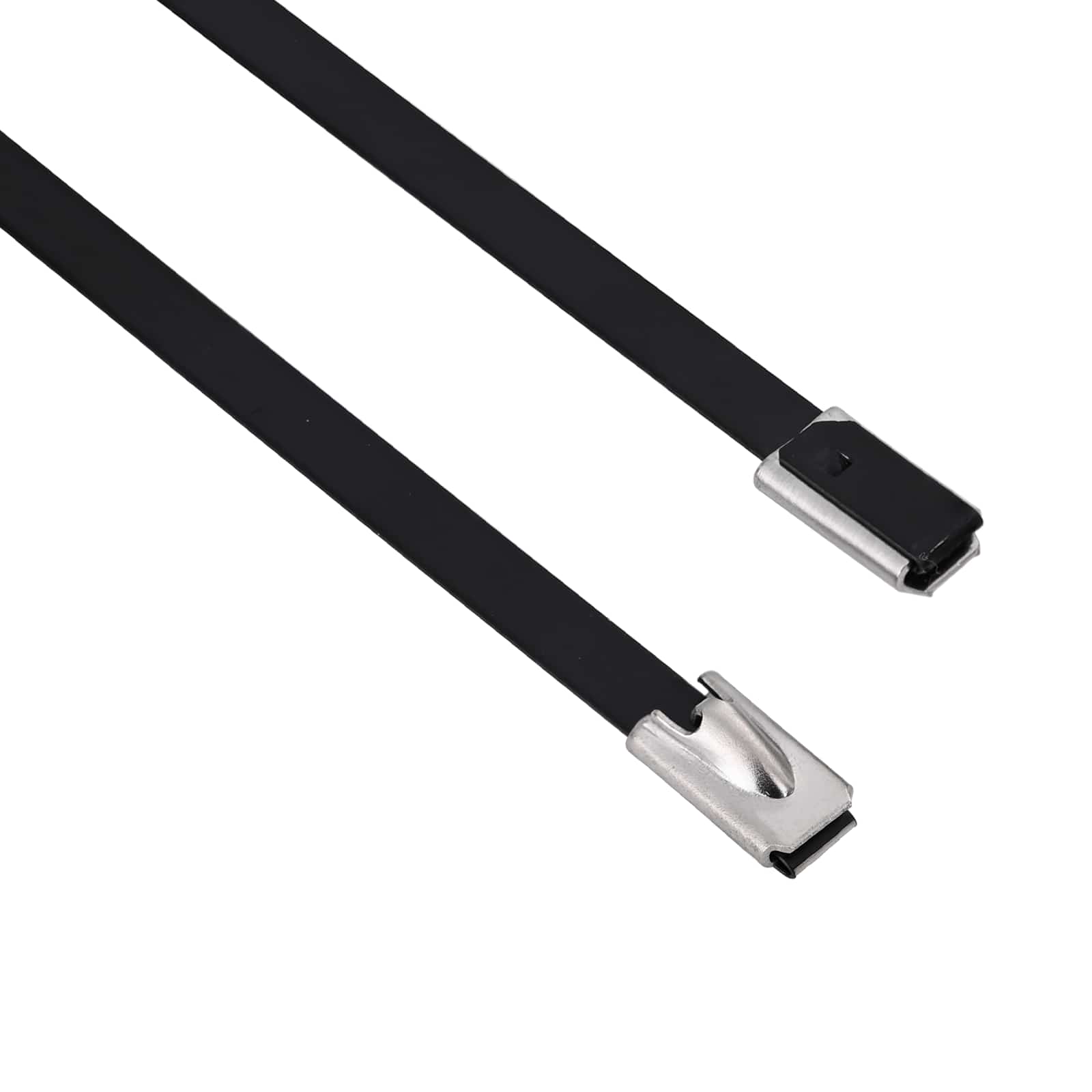 vidaXL Cable Tie 250 pcs 4.6 x 300 mm Black 6