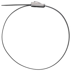 vidaXL Cable Tie 250 pcs 4.6 x 300 mm Black 5