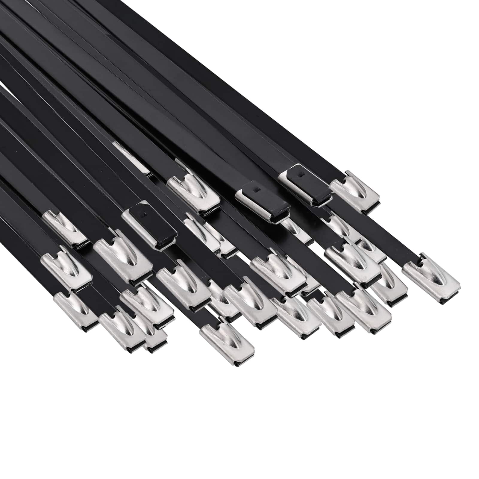 vidaXL Cable Tie 250 pcs 4.6 x 800 mm Black 2