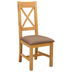 Dining TIEL Solid Oak Wood Grey Table chair