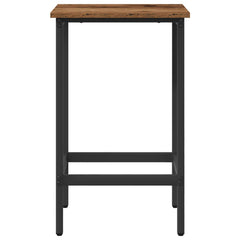 vidaXL Bar Stool Old Wood 40 x 32 x 64 cm Engineered Wood 3