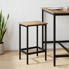 vidaXL Bar Stool Artisan Oak 40 x 32 x 64 cm Engineered Wood 1
