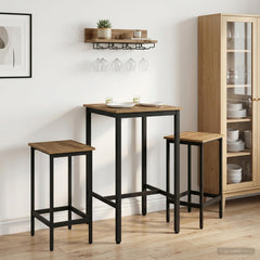 Bar Stool Engineered Wood 2 pcs Artisan oak 40 x 32 x 64 cm