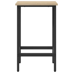 vidaXL Bar Stool Sonoma Oak 40 x 32 x 74 cm Engineered Wood 3
