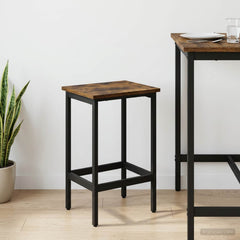 vidaXL Bar Stool Smoked Oak 40 x 32 x 74 cm Engineered Wood 1