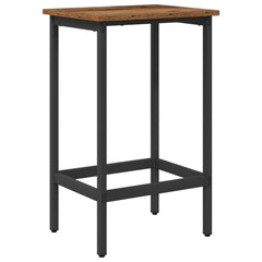 vidaXL Bar Stool Old Wood 40 x 32 x 74 cm Engineered Wood 2