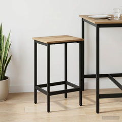vidaXL Bar Stool Artisan Oak 40 x 32 x 74 cm Engineered Wood 1