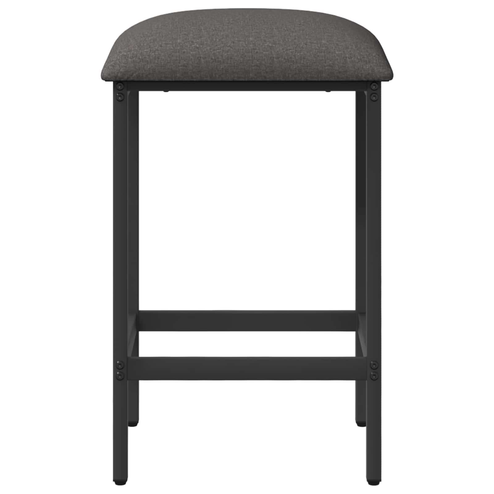 vidaXL Bar Stool Light Grey 40 x 32 x 64 cm Engineered Wood 3