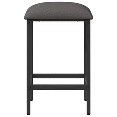 vidaXL Bar Stool Light Grey 40 x 32 x 64 cm Engineered Wood 3