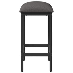 vidaXL Bar Stool Light Grey 40 x 32 x 64 cm Engineered Wood 4