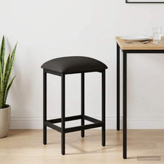 vidaXL Bar Stool Dark Grey 40 x 32 x 64 cm Engineered Wood 1
