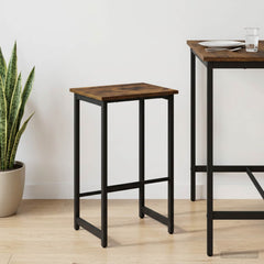 vidaXL Bar Stool Smoked Oak 40 x 32 x 64 cm Engineered Wood 1