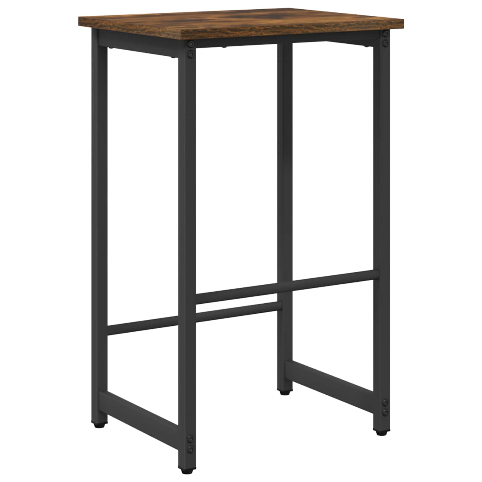 vidaXL Bar Stool Smoked Oak 40 x 32 x 64 cm Engineered Wood 2