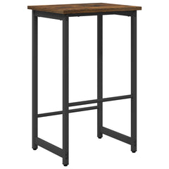 vidaXL Bar Stool Smoked Oak 40 x 32 x 64 cm Engineered Wood 2