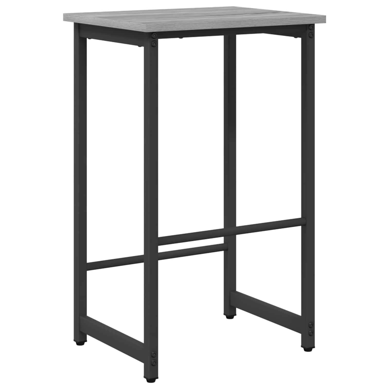 vidaXL Bar Stool Grey Sonoma 40 x 32 x 64 cm Engineered Wood 2