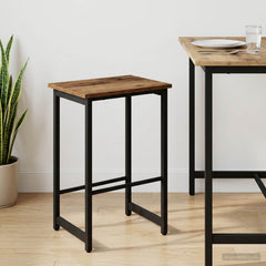 vidaXL Bar Stool Old Wood 40 x 32 x 64 cm Engineered Wood 1