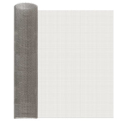 vidaXL Mesh Screen 60 x 1000 cm 3 Mesh Stainless Steel 201 Silver 1