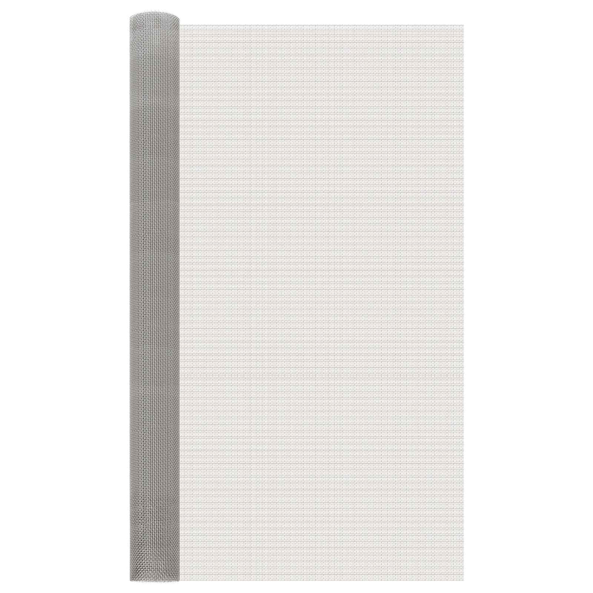 Mesh Screen Stainless Steel Silver