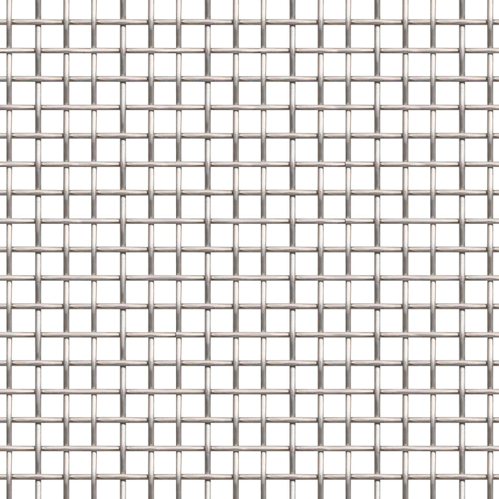 vidaXL Mesh Screen 100 x 200 cm 8 Mesh Stainless Steel 201 Silver 5