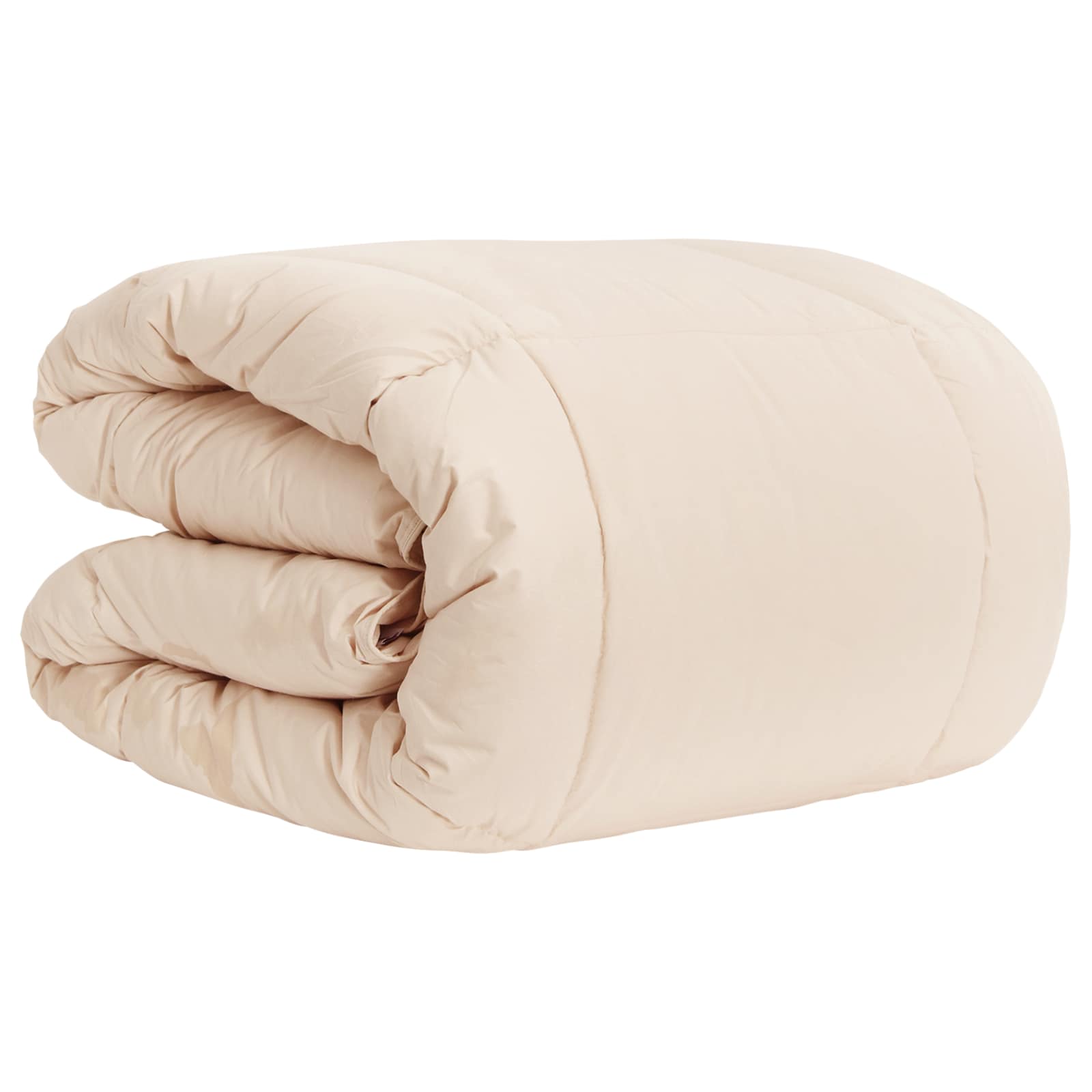 vidaXL Winter duvet Beige 135 x 220 cm 100% Natural Kapok 2