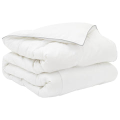 vidaXL Summer Duvet White 135 x 200 cm Bamboo Fiber 2