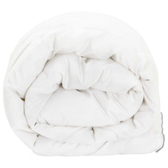 vidaXL Summer Duvet White 140 x 200 cm Bamboo Fiber 5