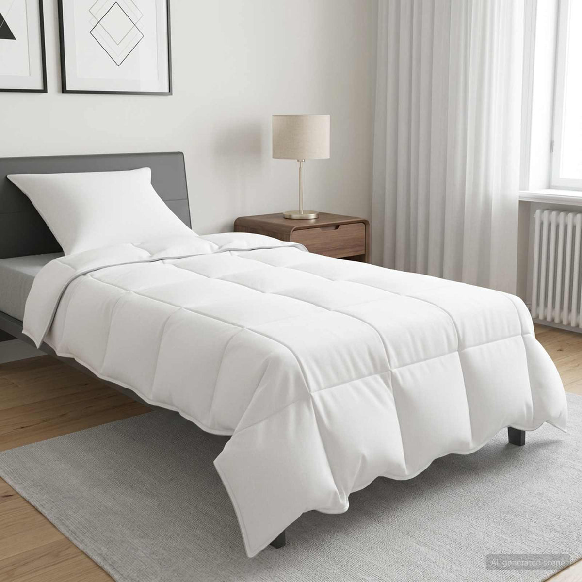 Duvet White Bamboo Fiber