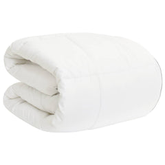 vidaXL Duvet White 200 x 200 cm Bamboo Fiber 2