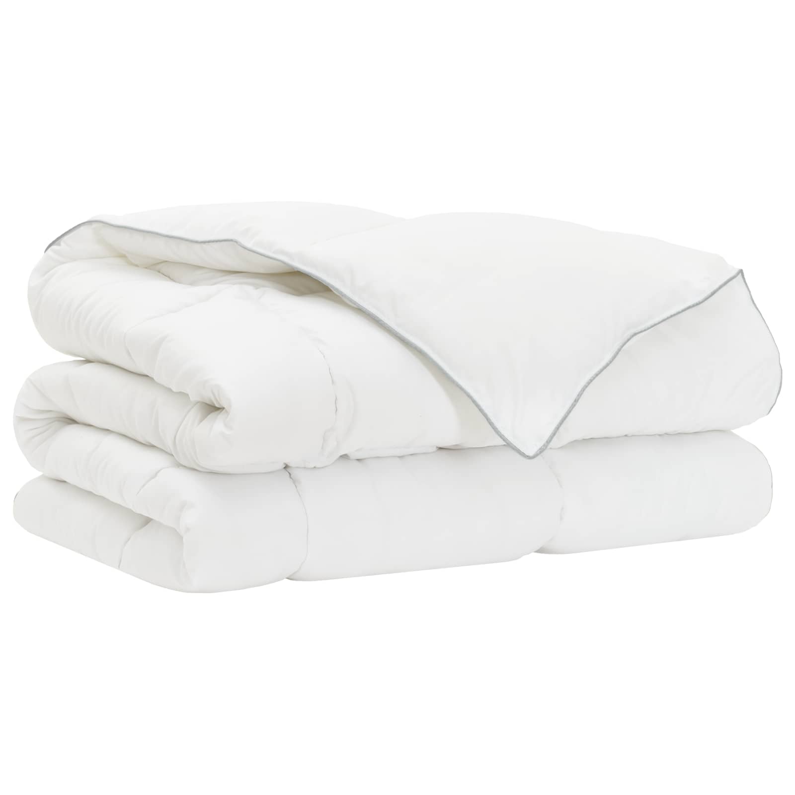 vidaXL Full Year Duvet White 140 x 220 cm Bamboo Fiber 1