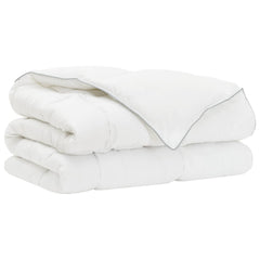vidaXL Full Year Duvet White 155 x 220 cm Bamboo Fiber 1