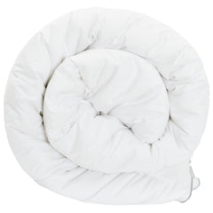vidaXL Full Year Duvet White 200 x 200 cm Bamboo Fiber 5