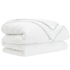 vidaXL Full Year Duvet White 200 x 220 cm Bamboo Fiber 1