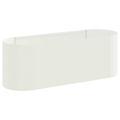 vidaXL Raised Garden Bed White 120 x 40x 40 cm 2